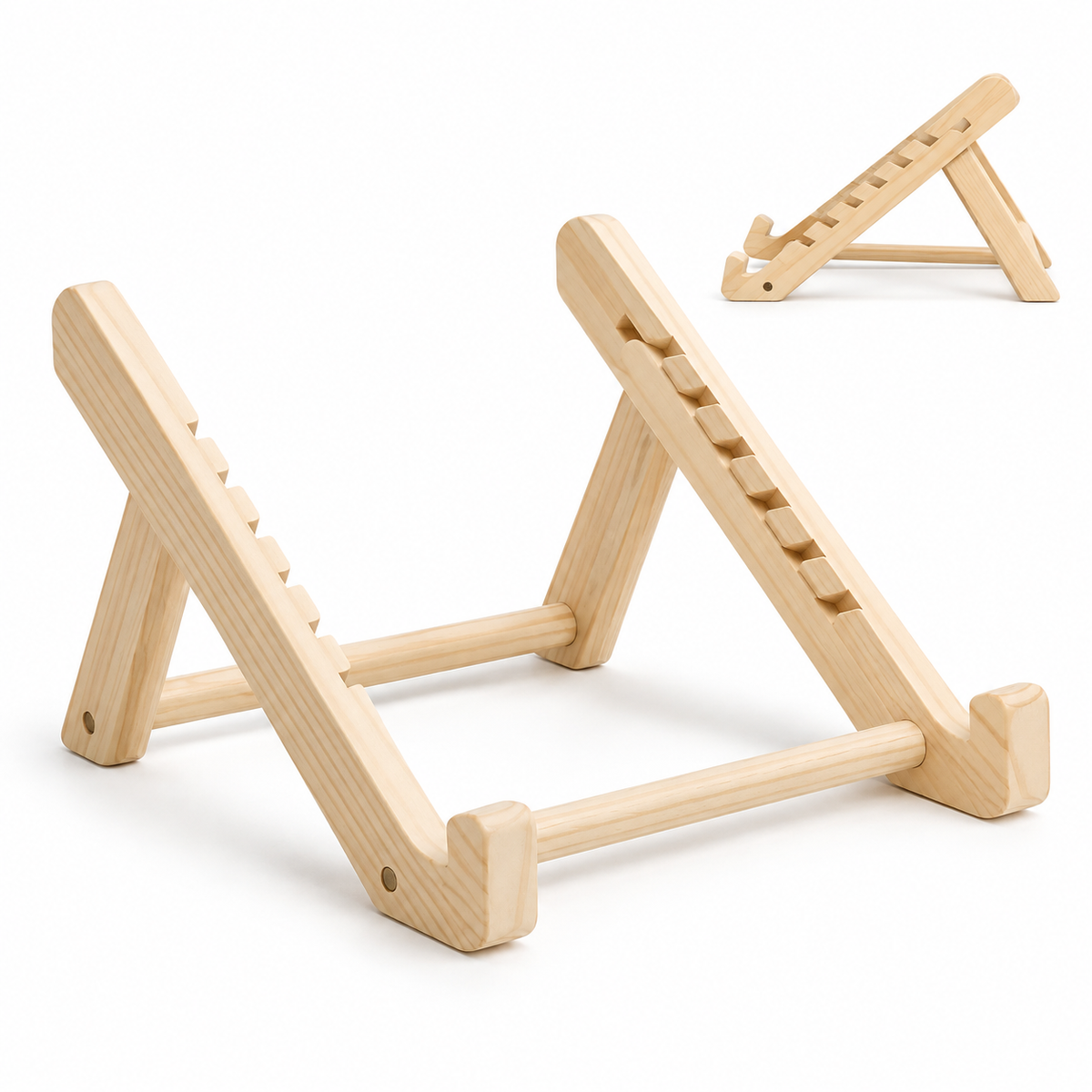 TidyNest Wood Laptop Riser clean product photo